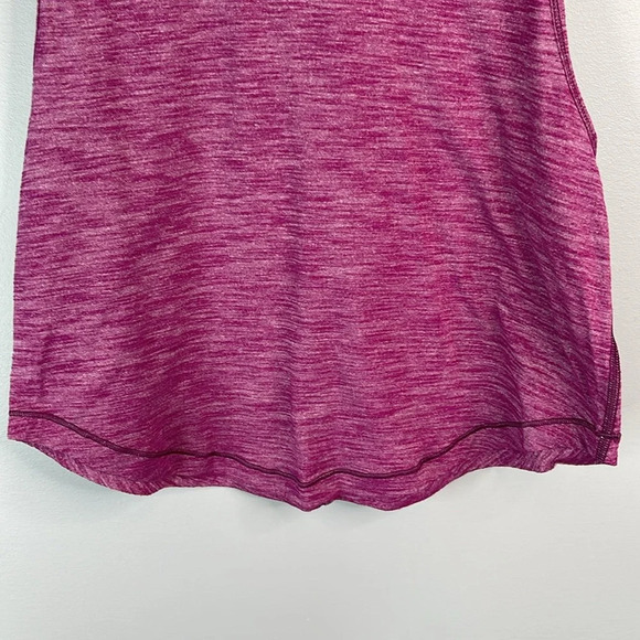 LULULEMON Rush Hour Tank Heathered Chilled Grape  Size 4 - Picture 4 of 9